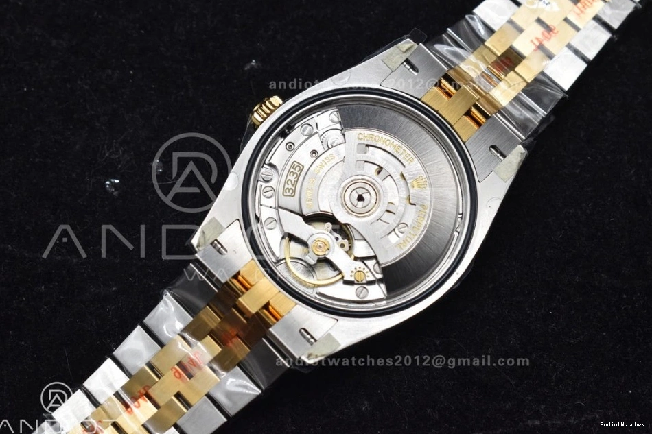 Diamonds VR 558 Dial Bracelet SS Best 1:1 YG on Edition 904L Clean Jubilee 126233 Steel YG DateJust 36 Versatile 1227